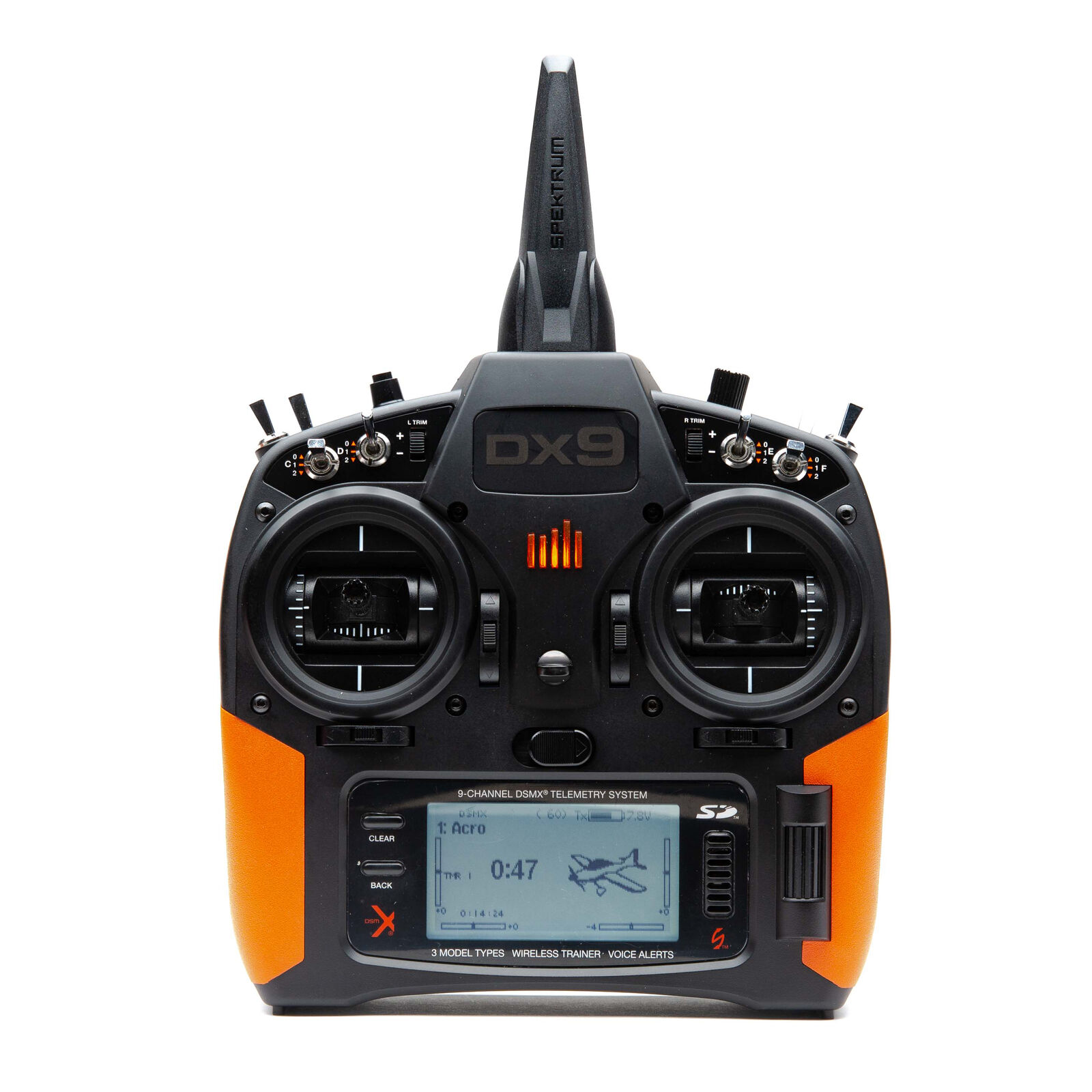 Spektrum SPMA9608 Orange Grip Set with Tape DX9
